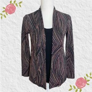 JM Collection Two-In-One Cardigan Top